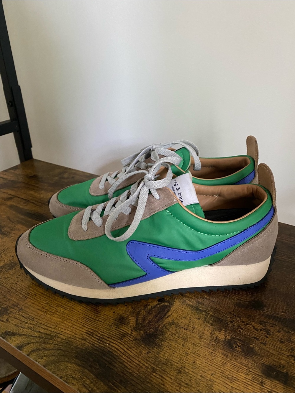 Rag and Bone Women’s Retro Runner Sneakers (Lime)